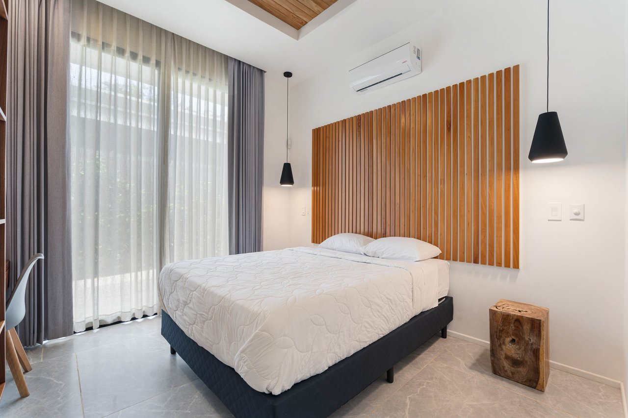 Welcome to Casa Kalyla | This well-designed home is just a 2-minute drive from the surf break at Playa Grande and is the house you have been looking for!