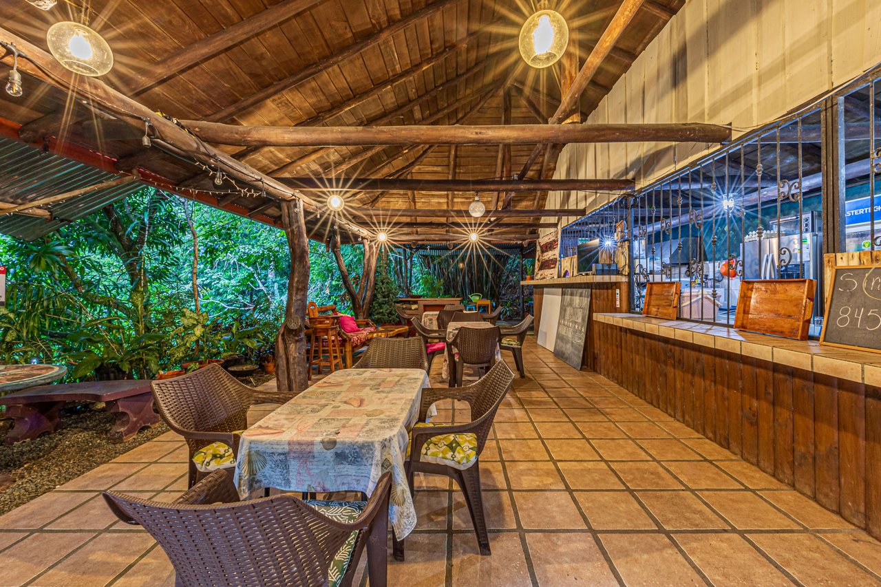 10-Acre Uvita Commercial Property with Existing Hotel & Highway Frontage – Development Potential Near the Beach