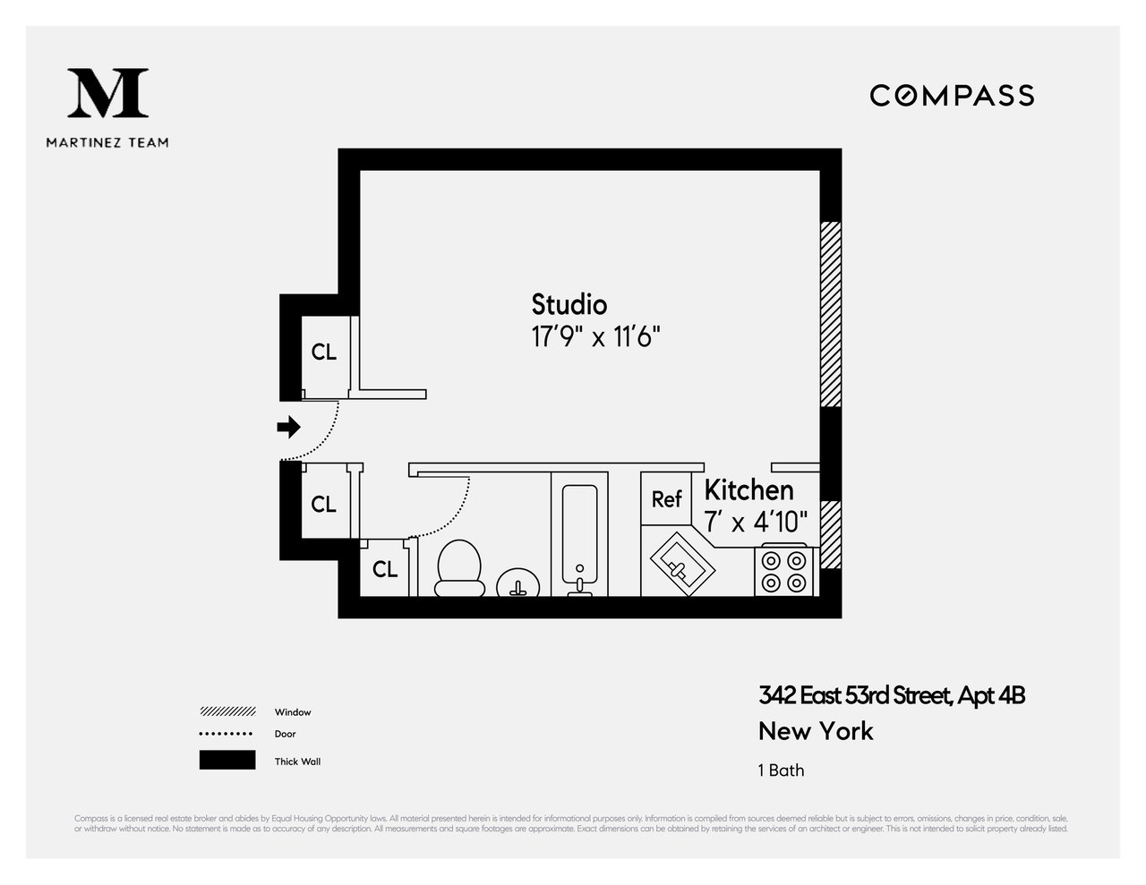 342 E 53rd St, Unit 4B