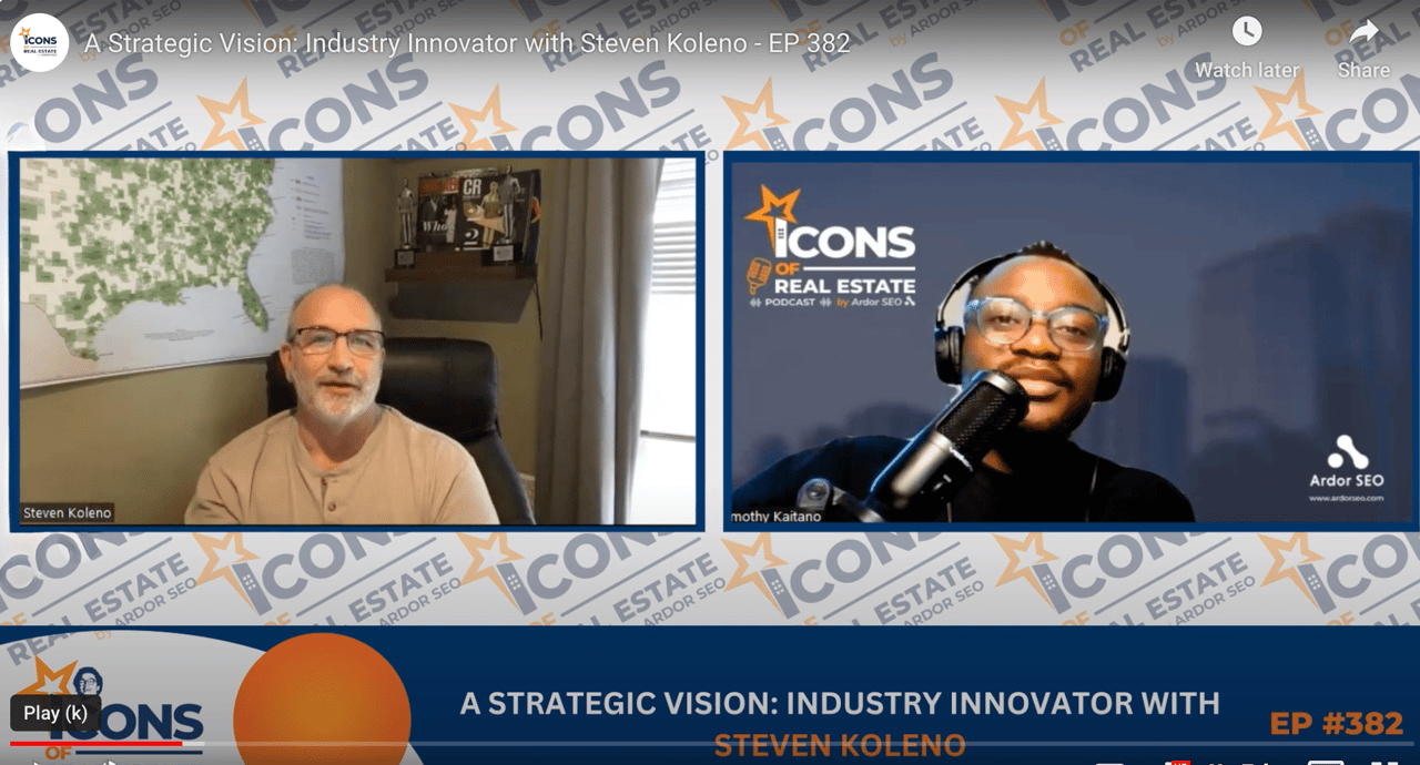 A Strategic Vision: Industry Innovator with Steven Koleno - EP 382