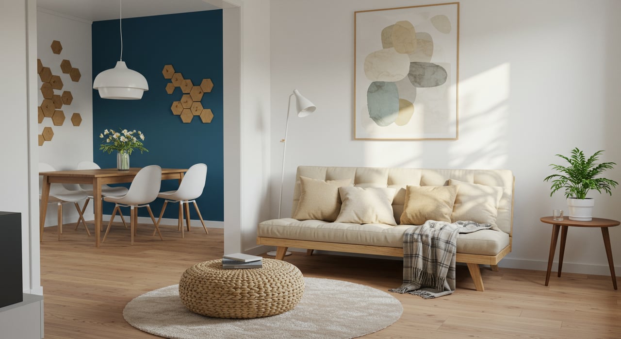 PERFECT WAY TO ADD BOTH POLISH AND COZINESS TO A ROOM