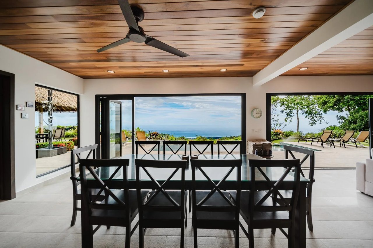 Sunset Ocean View Luxury Home, Dominical, Puntarenas