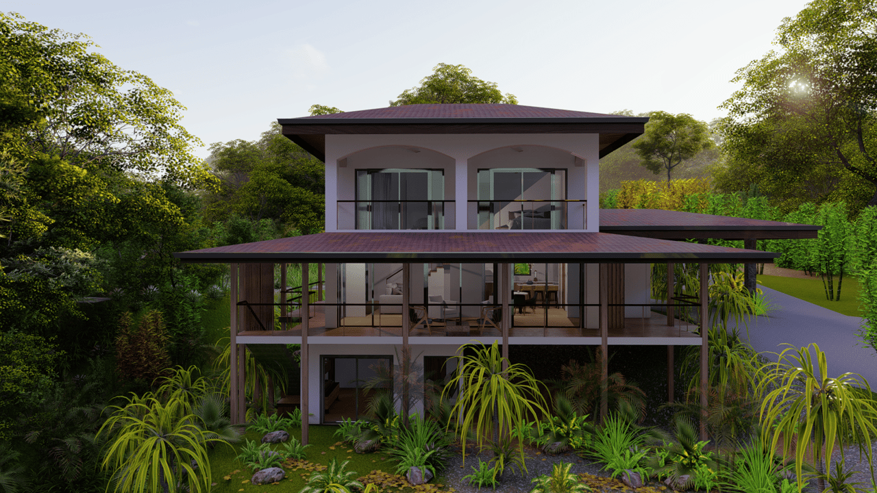 "El Camino."  Luxury Ocean View Pinuela Estate, Uvita Costa Rica