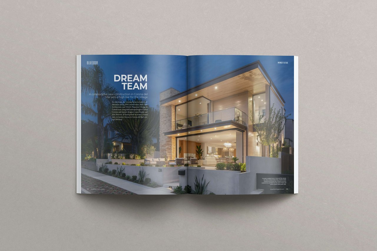 VALIA's "Dream Team" Featured in Blue Door Magazine