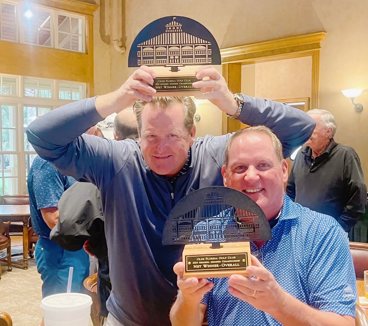 Bringing Home the Trophy from Olde Florida Golf Club