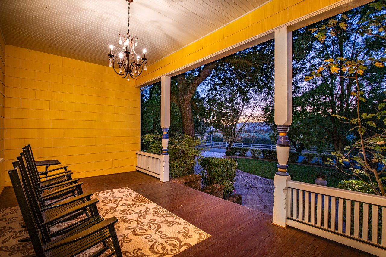 View from Front Porch of Fairfield and Suisun Valley Vineyard Estate | Carmen Gray Team Luxury Listing