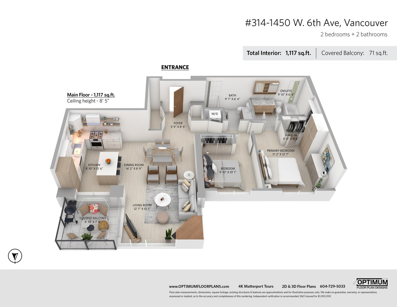 314-1450 W 6th Avenue, Vancouver