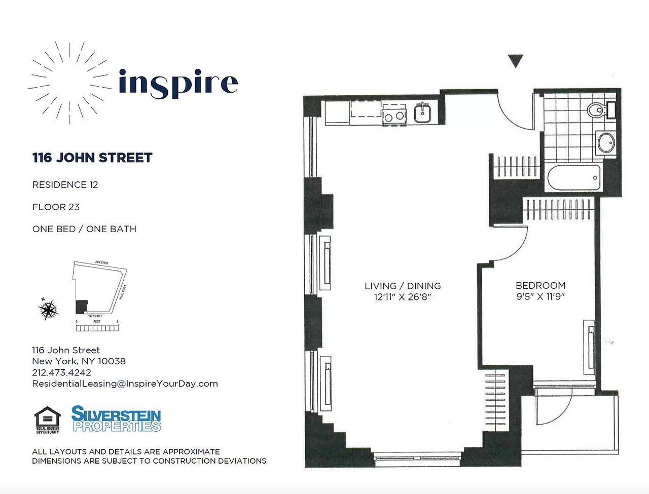 116 John Street, Apt 2312