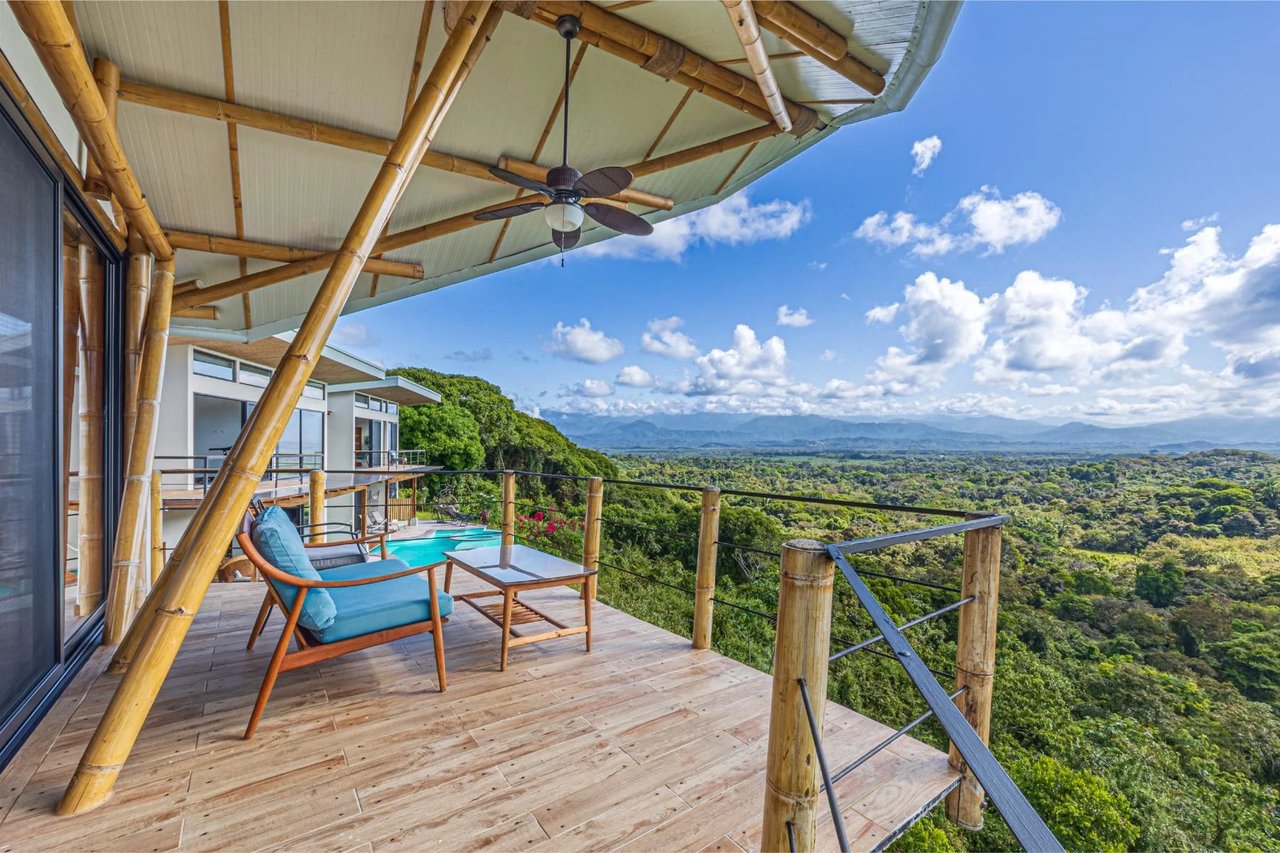 Modern Mountain View Estate, Manuel Antonio, Puntarenas