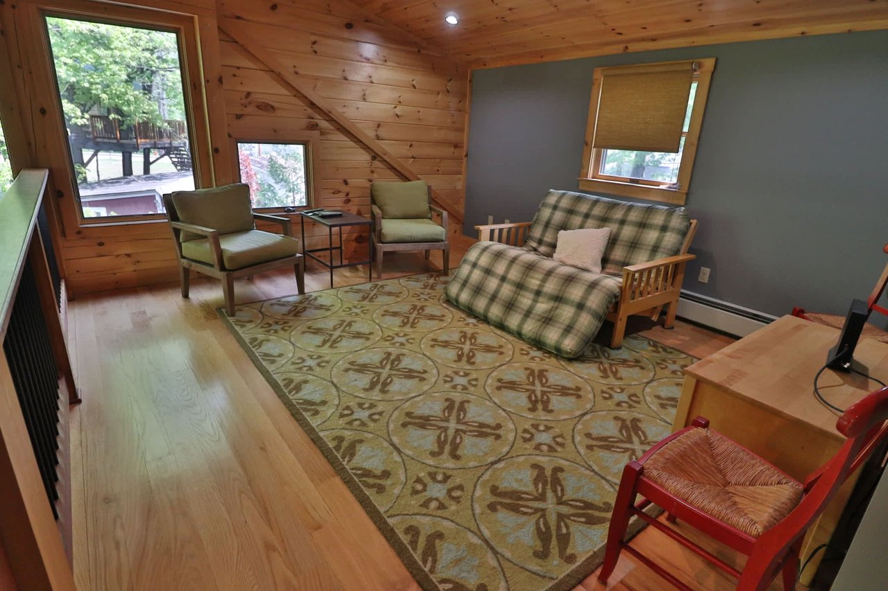 Single family log home ski season rental