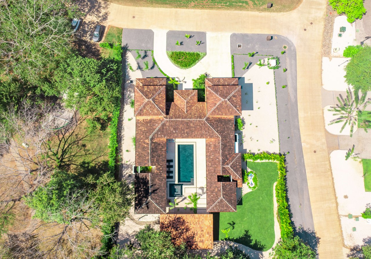 Villa Blanca | Enchanting Brand New 8 Bedroom Villa in the Sought-After Gated Community of Hacienda Pinilla