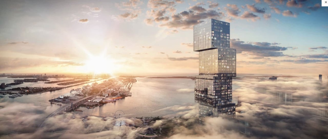 July 2024 l Miami's First Supertall Tower Begins Vertical Construction