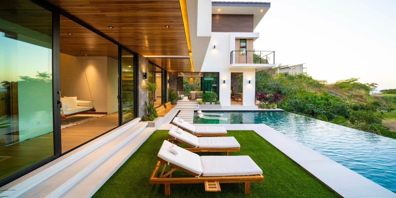 Modern Ocean View Masterpiece, Flamingo, Guanacaste