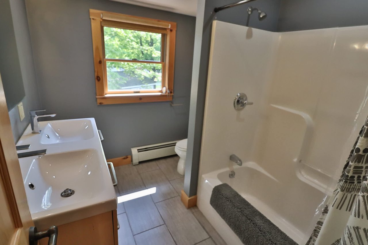Single family log home ski season rental