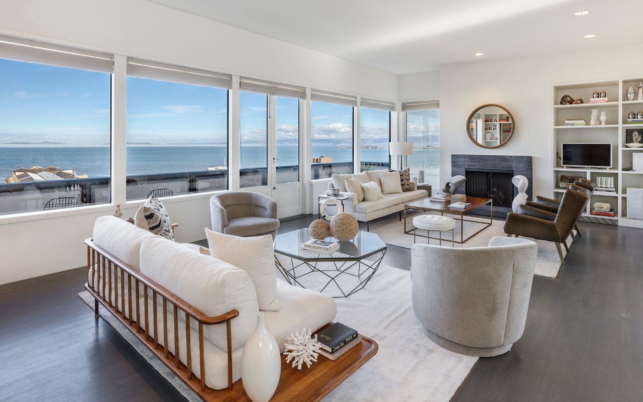 William Wurster-Designed Bay-View Home