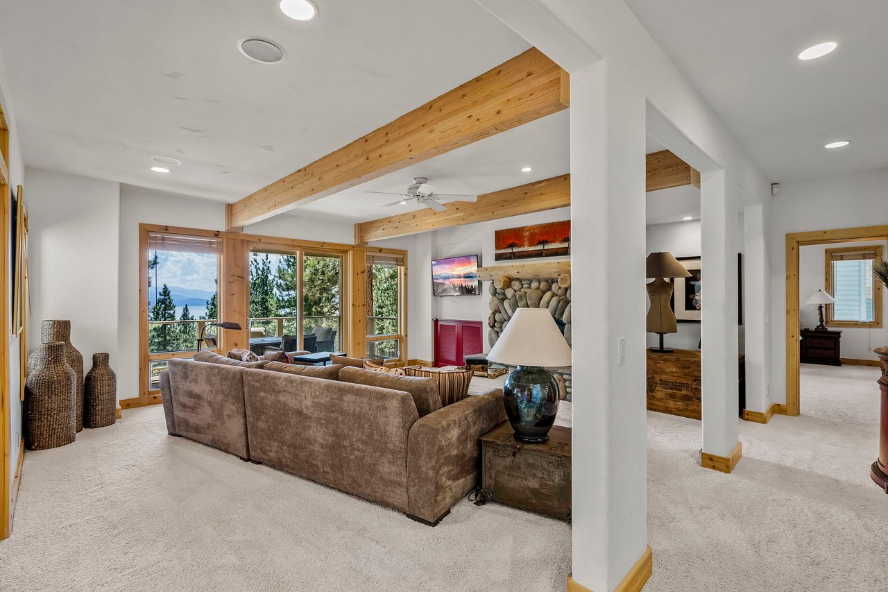 Custom Incline Village Stunner with Lake Tahoe View 