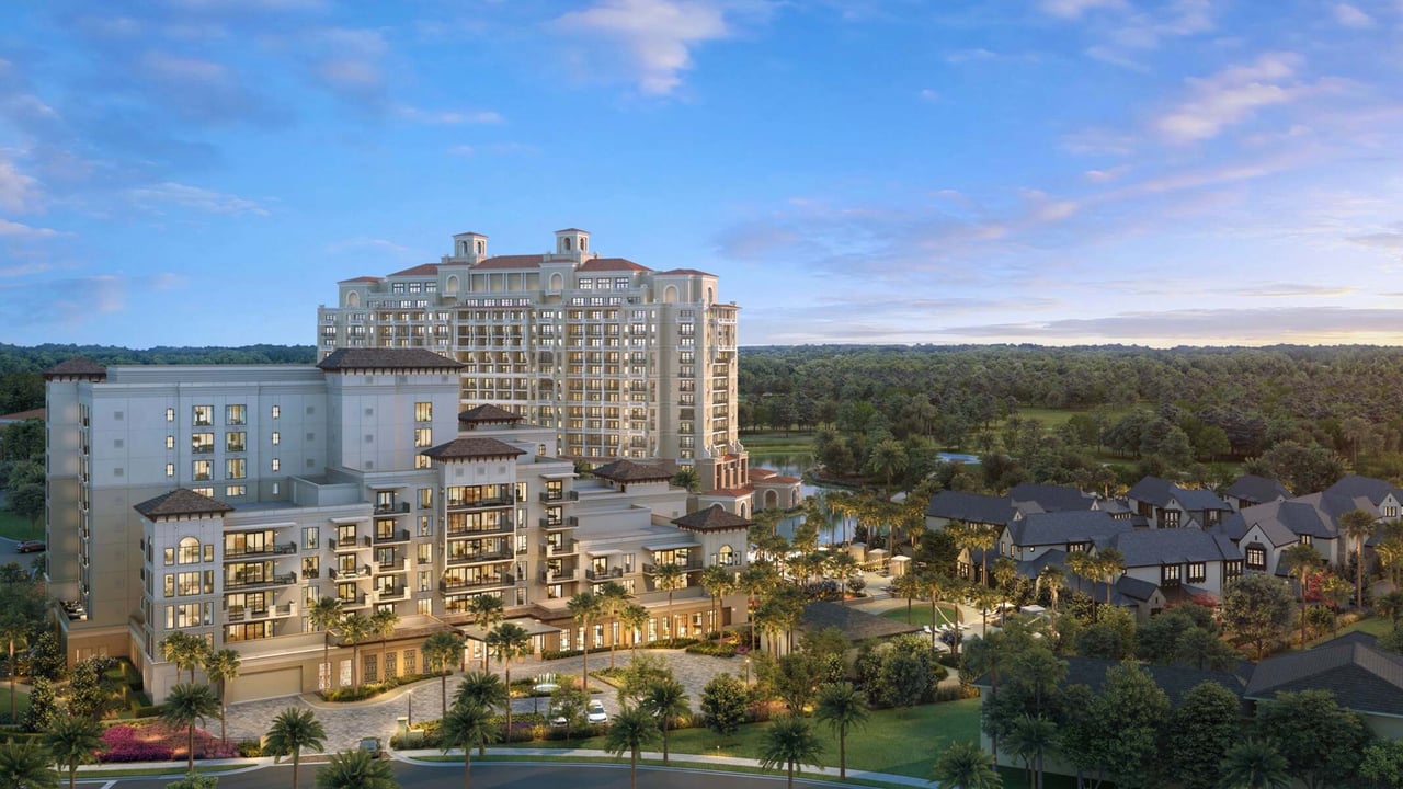 A rendering of Four Seasons Private Residences, Florian Park at Golden Oak