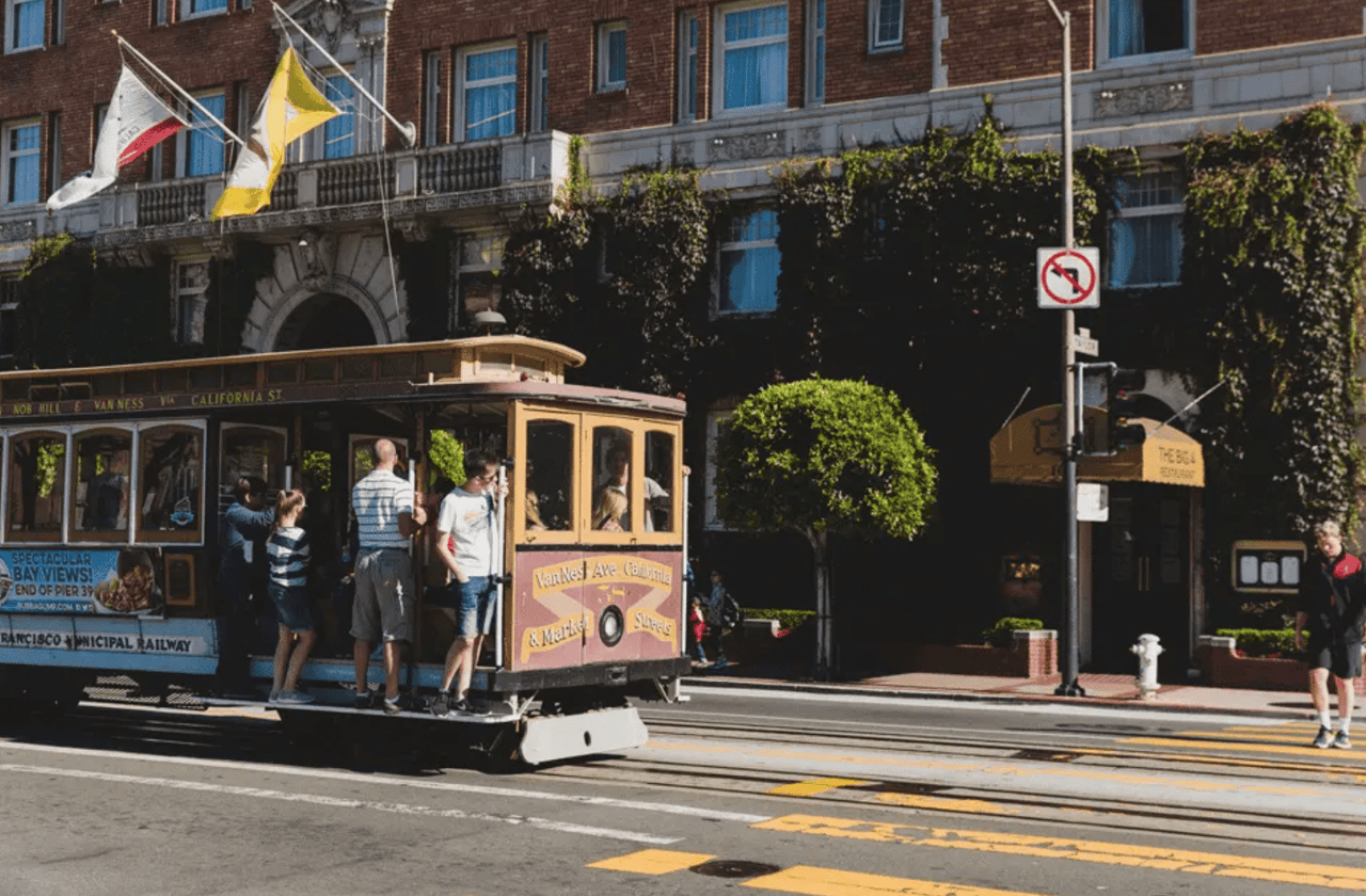 California Street Nob Hill San Francisco