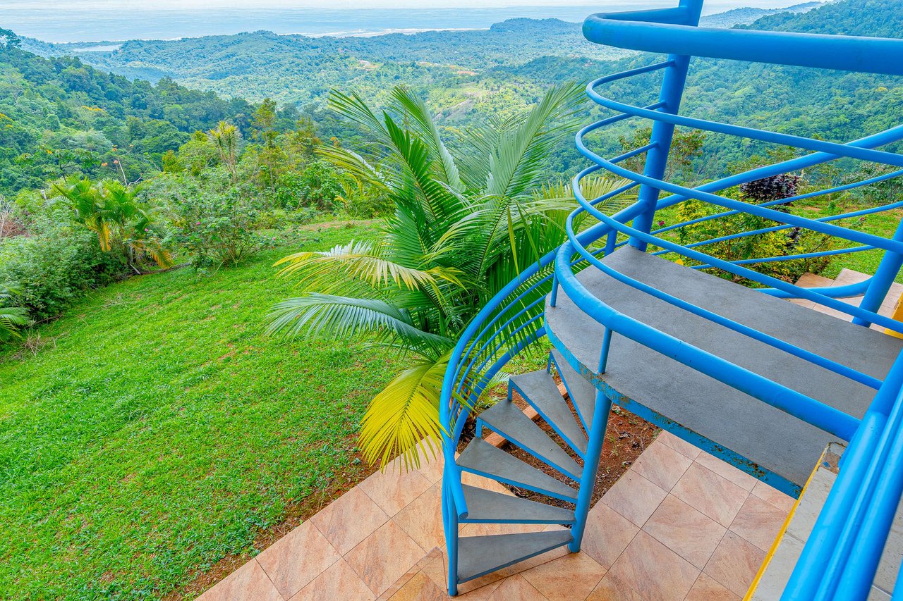 Luxury Ocean View 4-Bedroom Villa For Sale Overlooking the Village of Ojochal