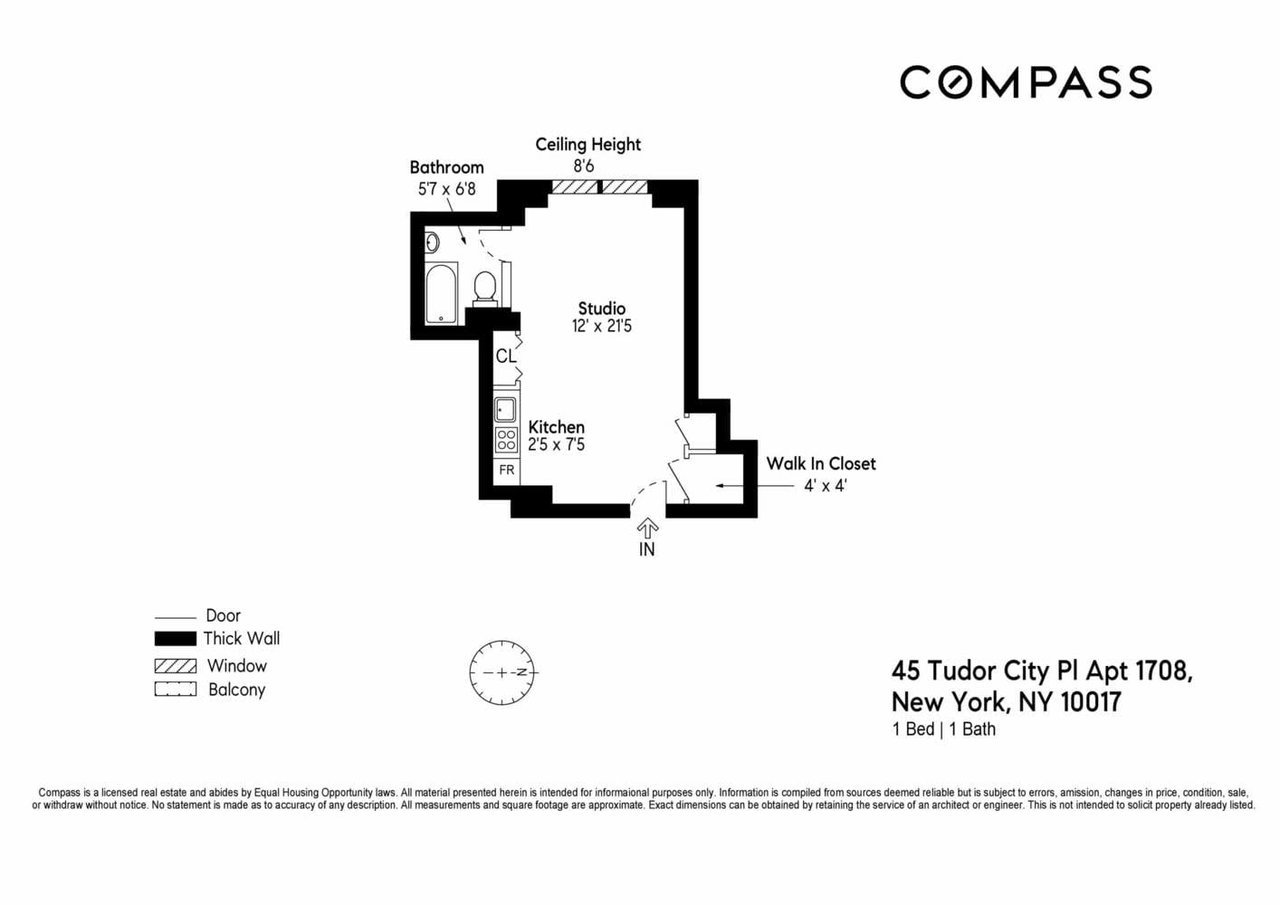 45 Tudor City Pl, #1708