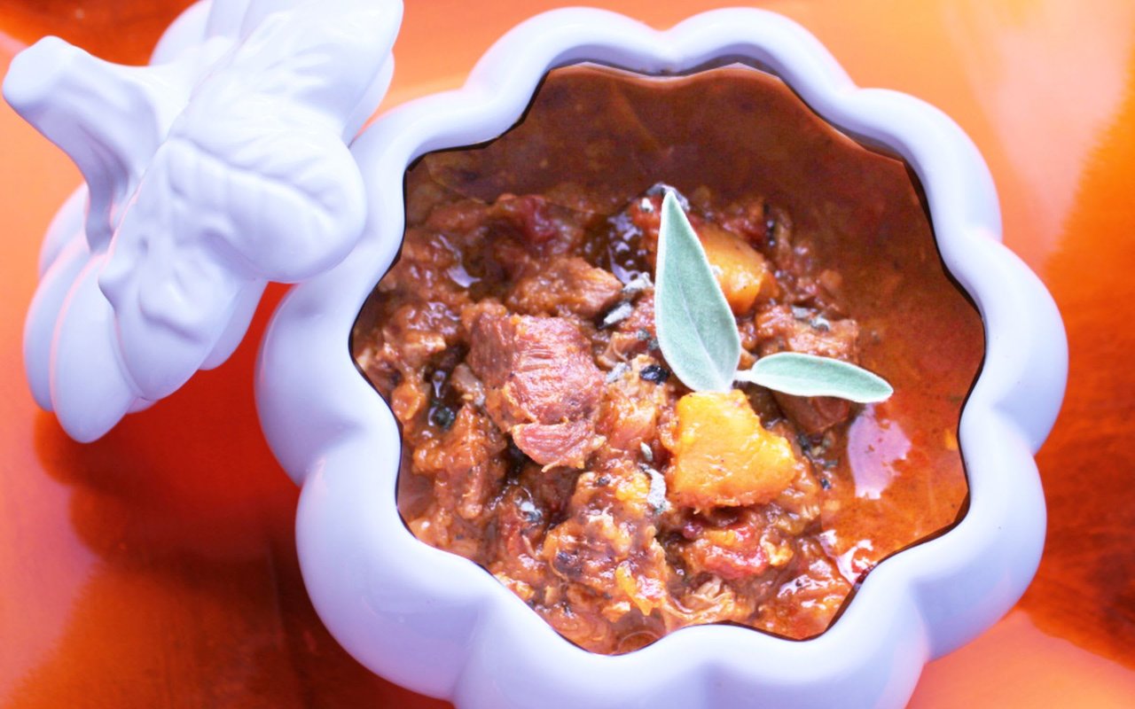 Pork & Butternut Squash Stew