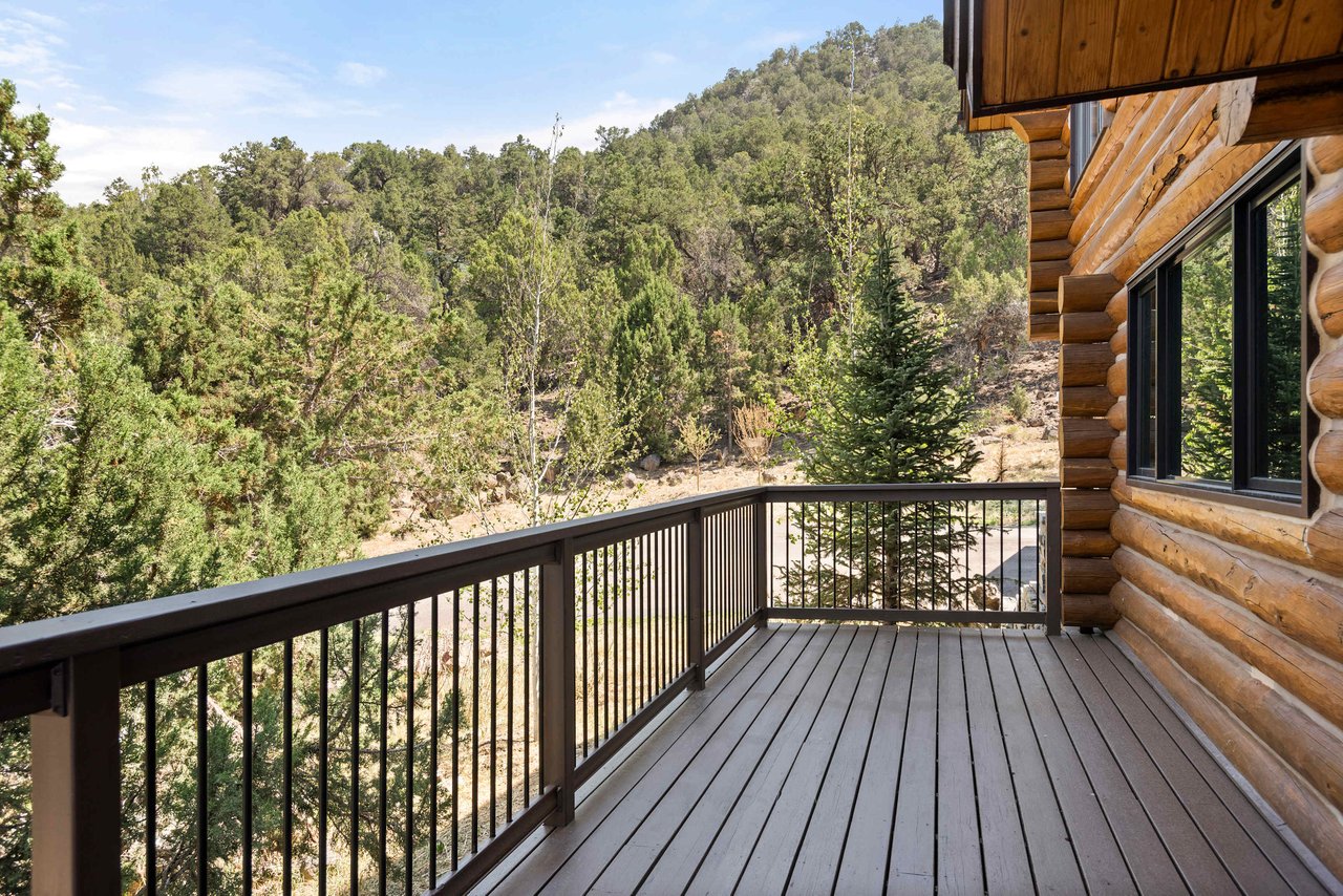  Modern and Chic Log Cabin in Basalt 