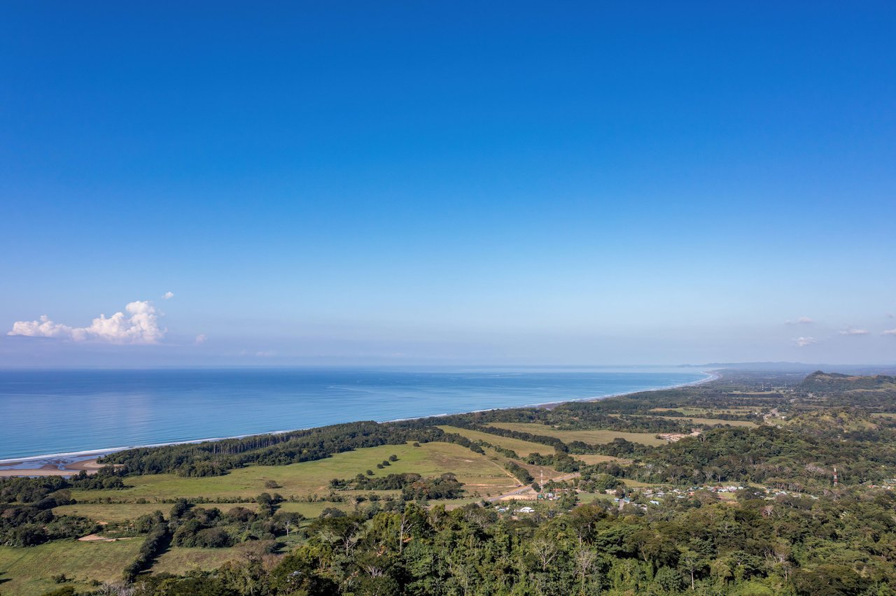 Secluded Ocean view Land in Dominical, Costa Rica