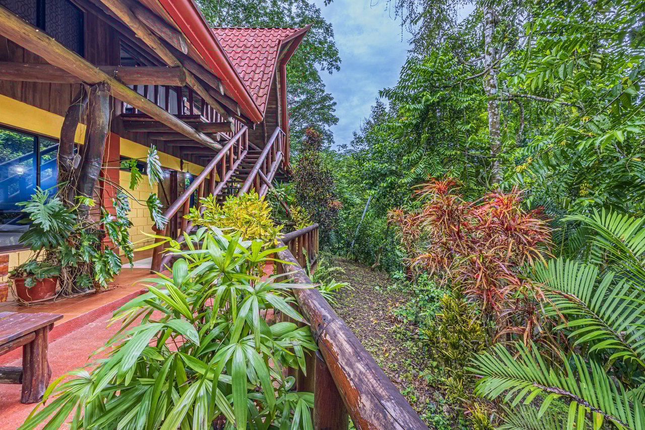 10-Acre Uvita Commercial Property with Existing Hotel & Highway Frontage – Development Potential Near the Beach