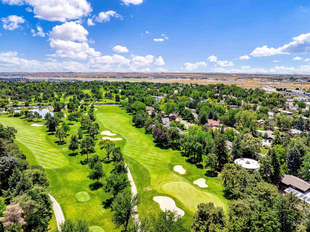 The Brookover House on the 18th Hole at Hillcrest Country Club