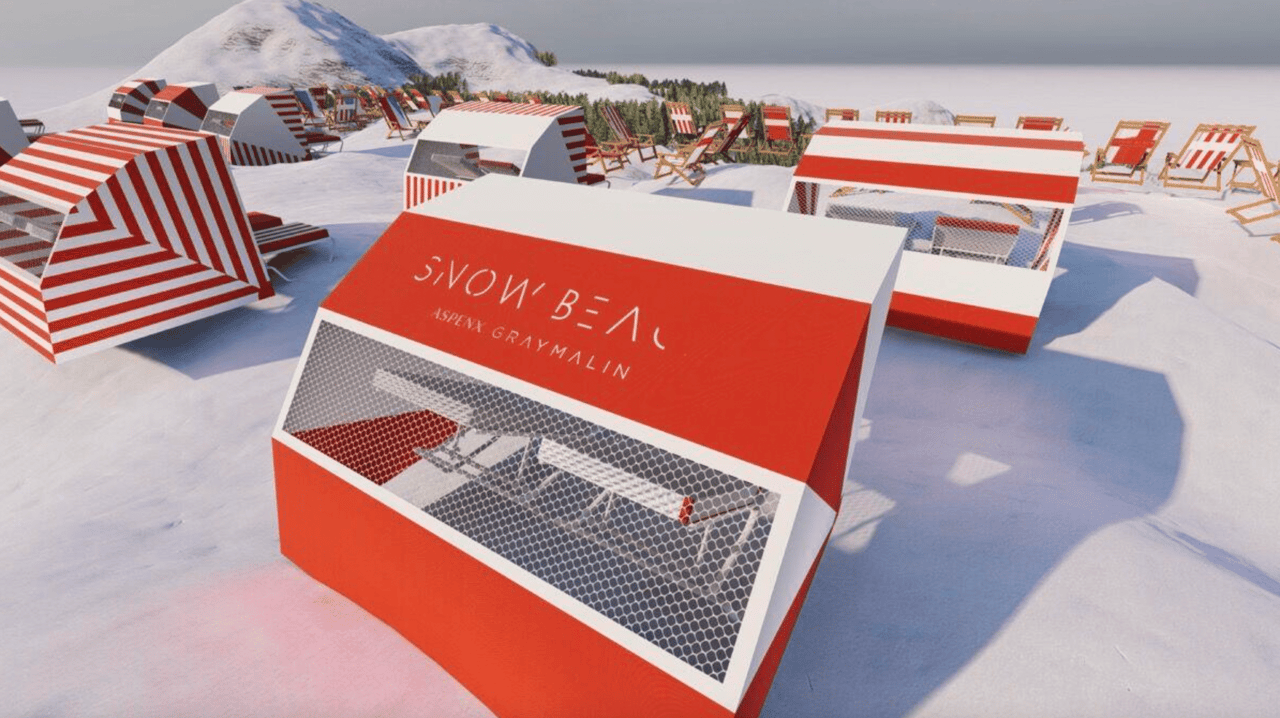 Stepping Into a Gray Malin Photo: ‘Snow Beach’ Blends Artistry Into Après Club Scene