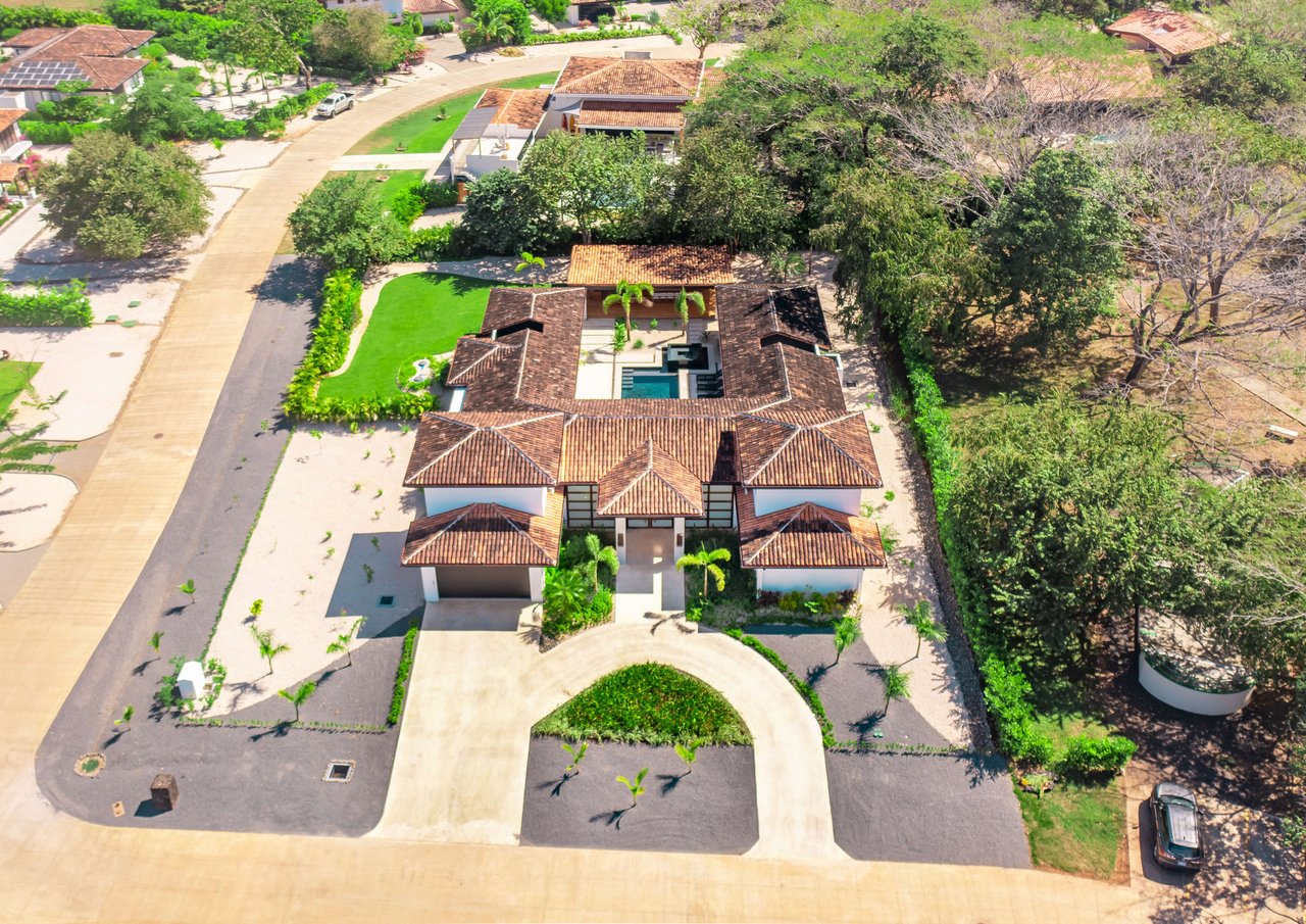 Villa Blanca | Enchanting Brand New 8 Bedroom Villa in the Sought-After Gated Community of Hacienda Pinilla