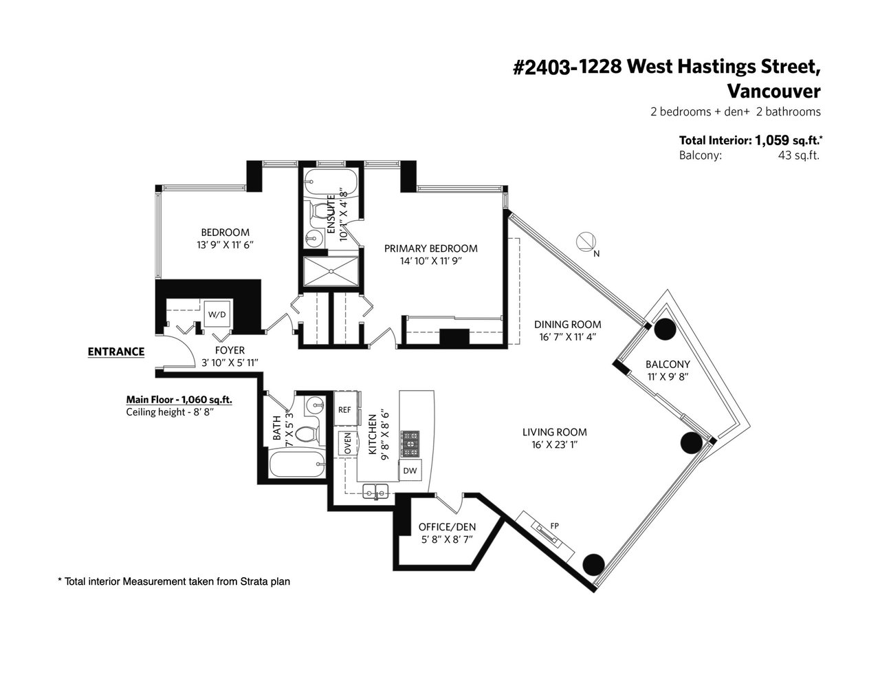 2403-1228 W Hastings Street, Vancouver
