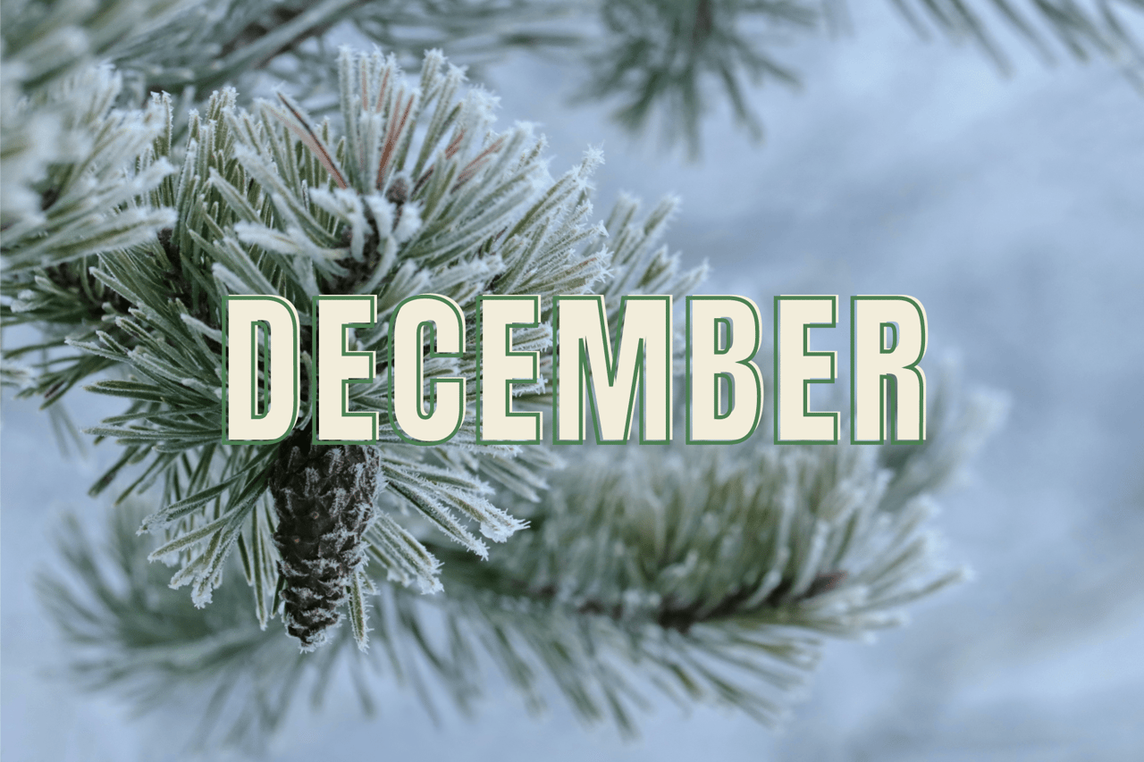 December Calendar for Greenwich