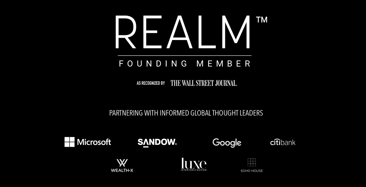 The Wall Street Journal Recognizes Accomplished Real Estate Professionals of Realm Global. Founding Members, Valia Properties Showcased