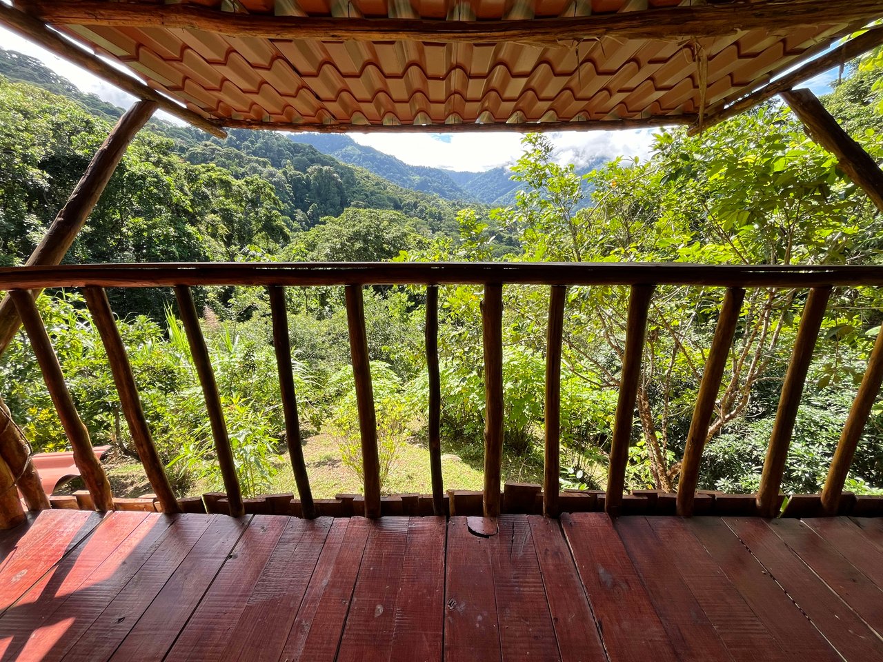 Costa Azul 120-degree Mountain View House With Costarican Wooden House as Lagniappe.