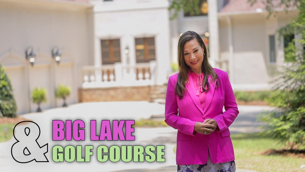 Big Lake and Golf Views from Renovated Lakefront Estate