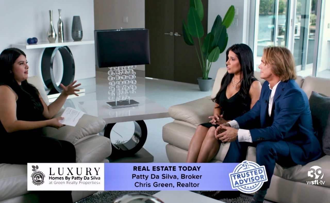 Inside South Florida Real Estate Trusted Advisors Broker Patty Da Silva and Realtor Chris Green