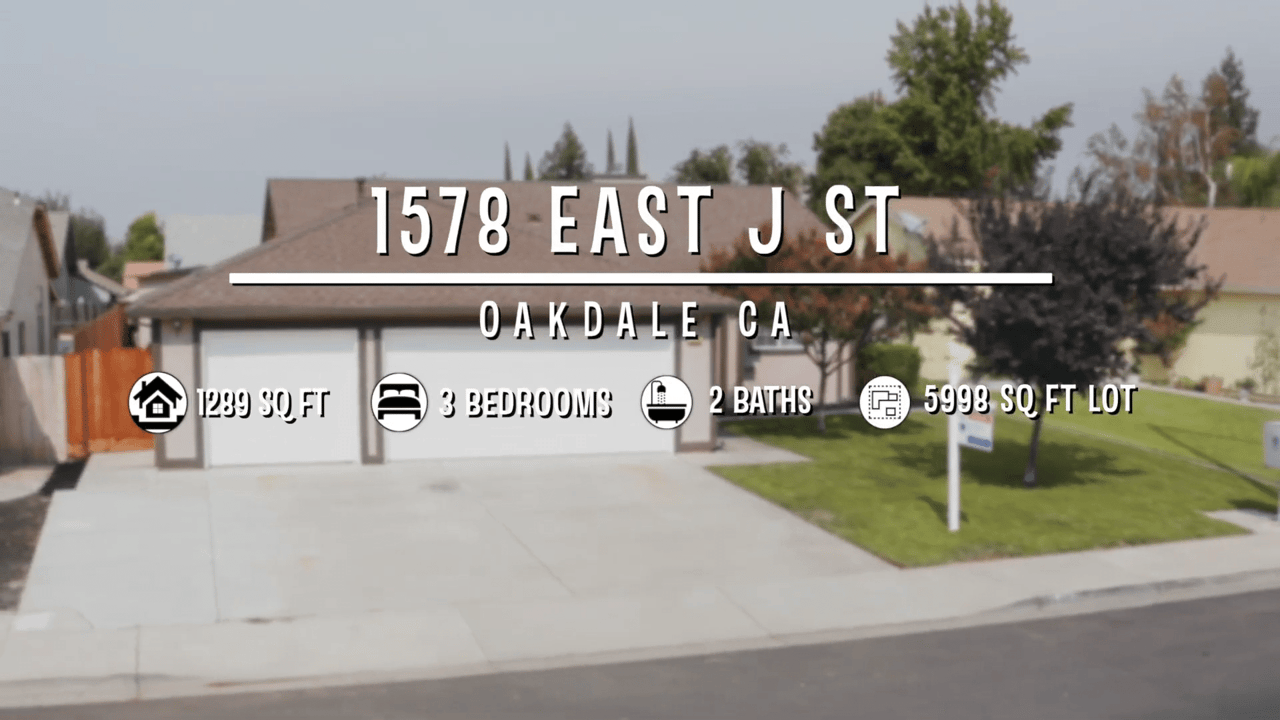 1578 E J st Oakdale CA 95361