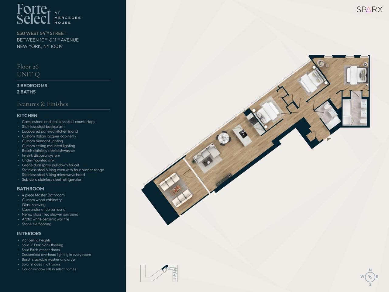 554 West 54th Street, Apt 26-R