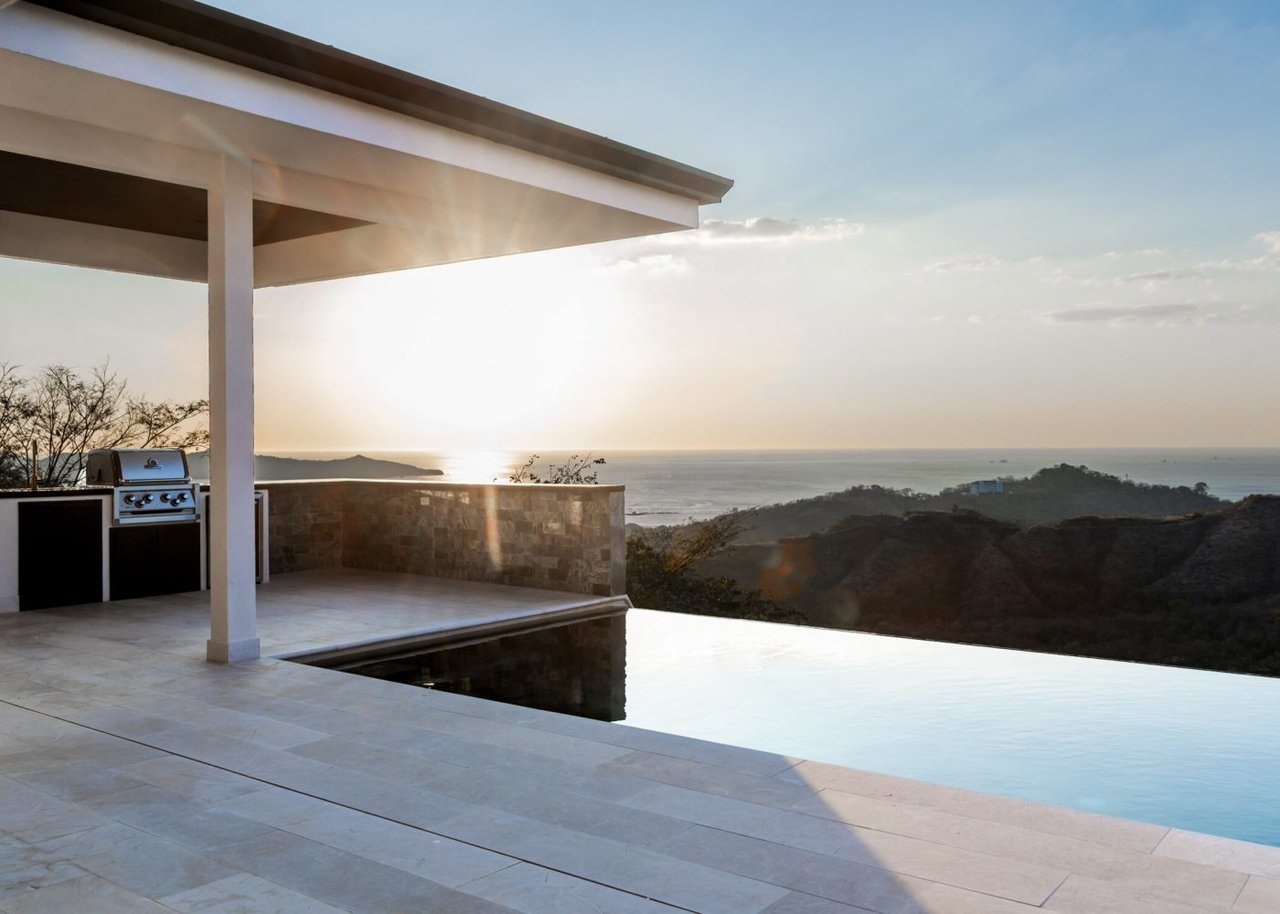 Panoramic Ocean View Villa, Flamingo, Guanacaste