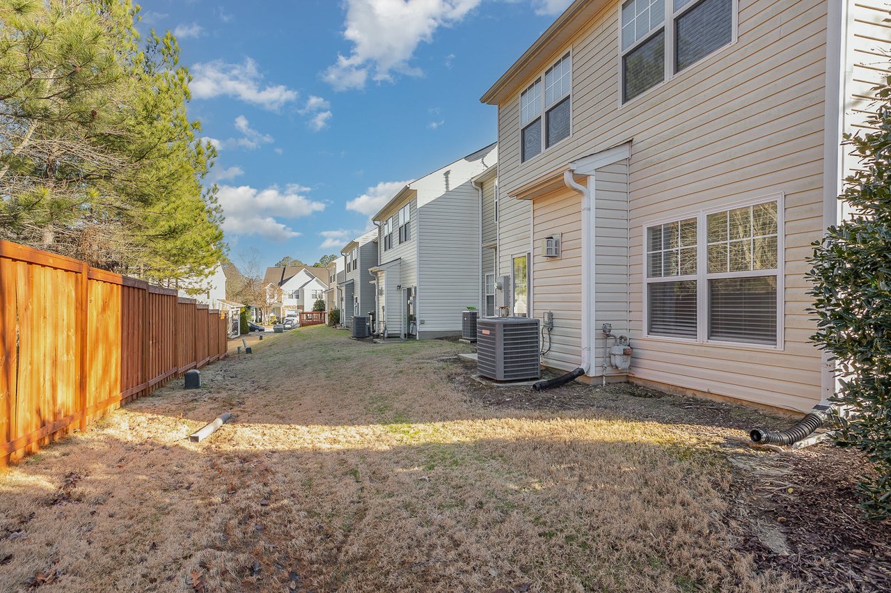 3 Bedroom Townhome in North Raleigh