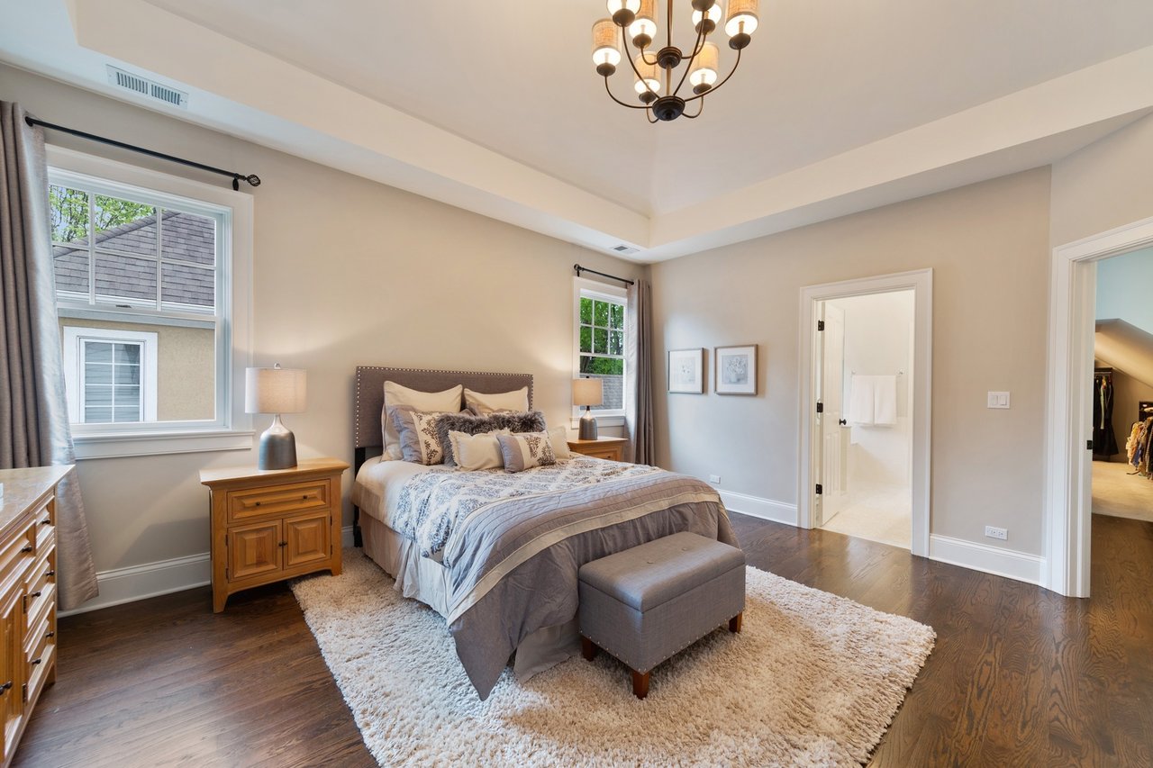 Timeless elegance meets transitional flair in builder's own award winning home