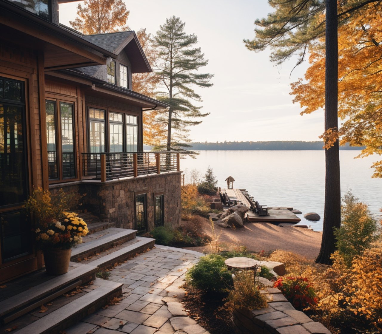 Luxury Waterfront Home in Bainbridge Island, WA