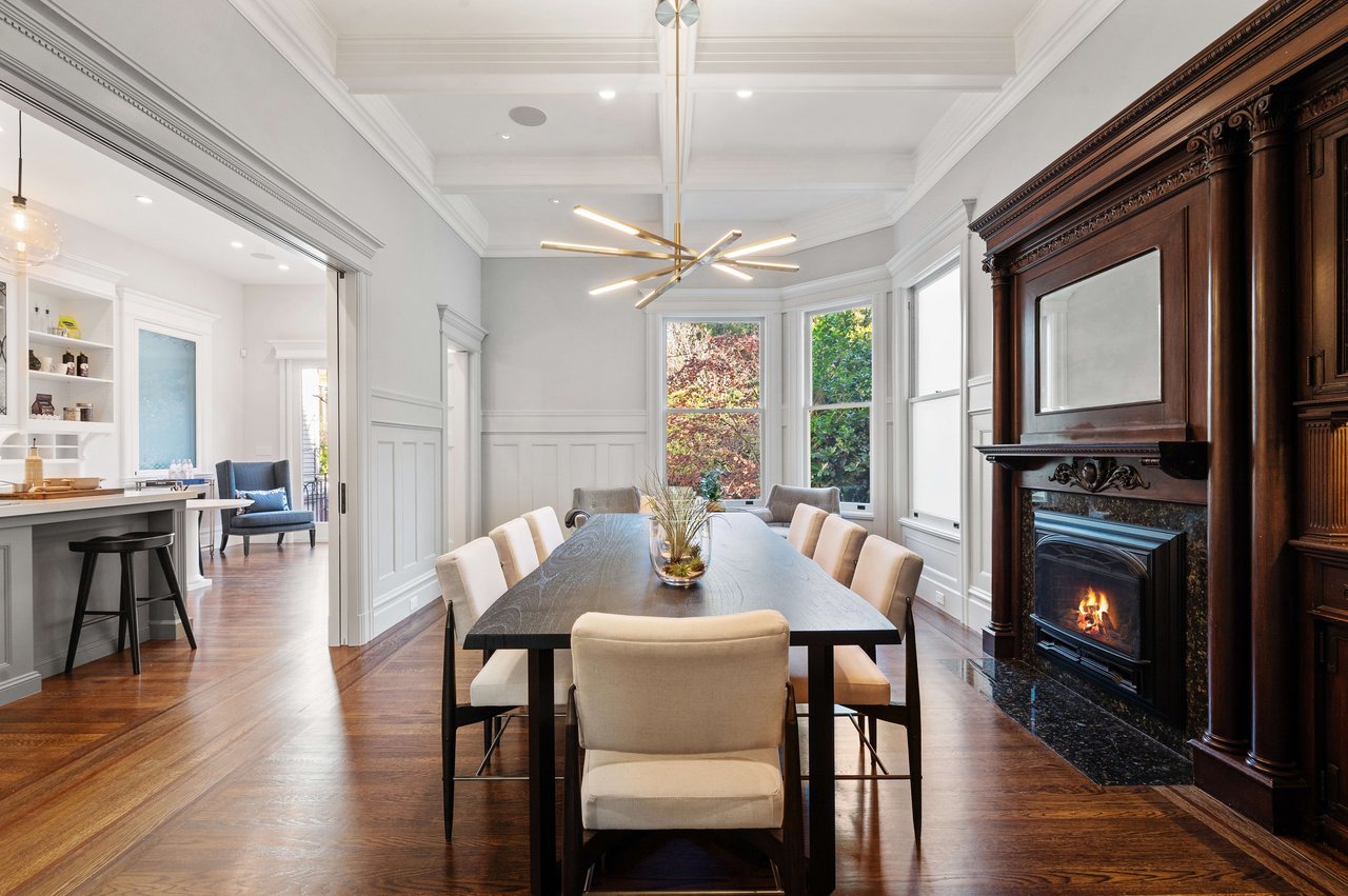 Grand Pacific Heights Home on a Coveted Flat Block between Lafayette & Alta Plaza Parks