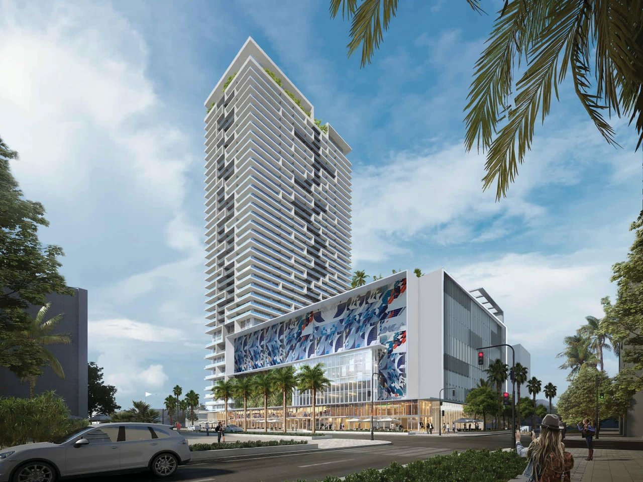 July 2024 - Lights Turned On at 588-Unit Forma as Completion Approaches