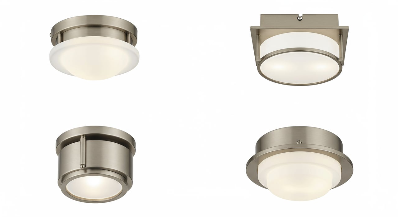 Flush Mount Fixtures for the Hallway