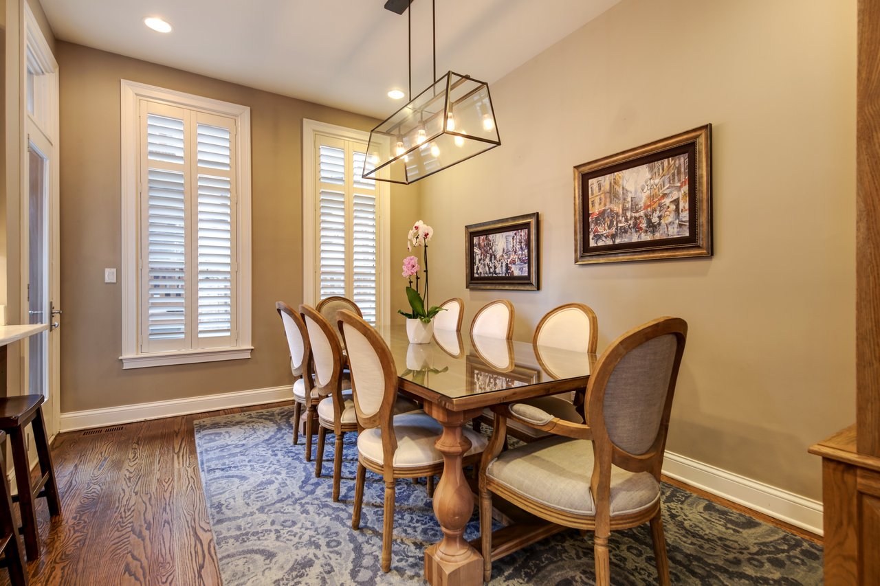 This stunning townhome is located in the heart of Bucktown