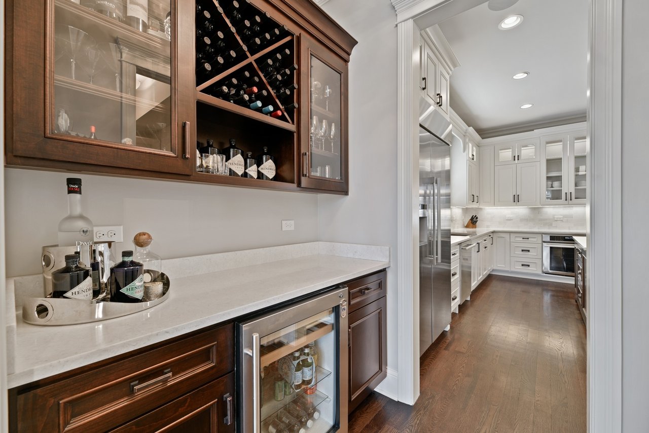 charming home in the coveted Old Town area of Western Springs is spectacular