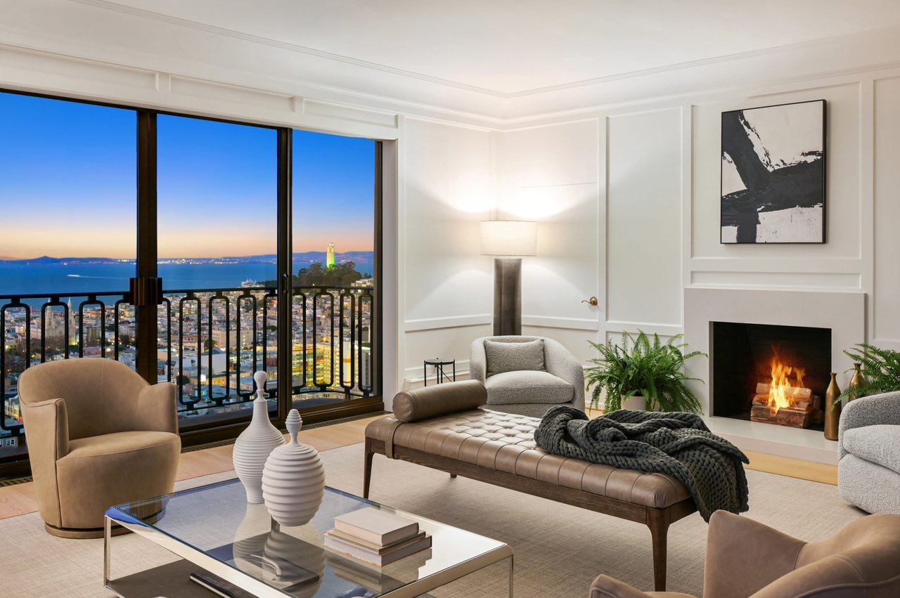 Remodeled with Bay Views at 1170 Sacramento