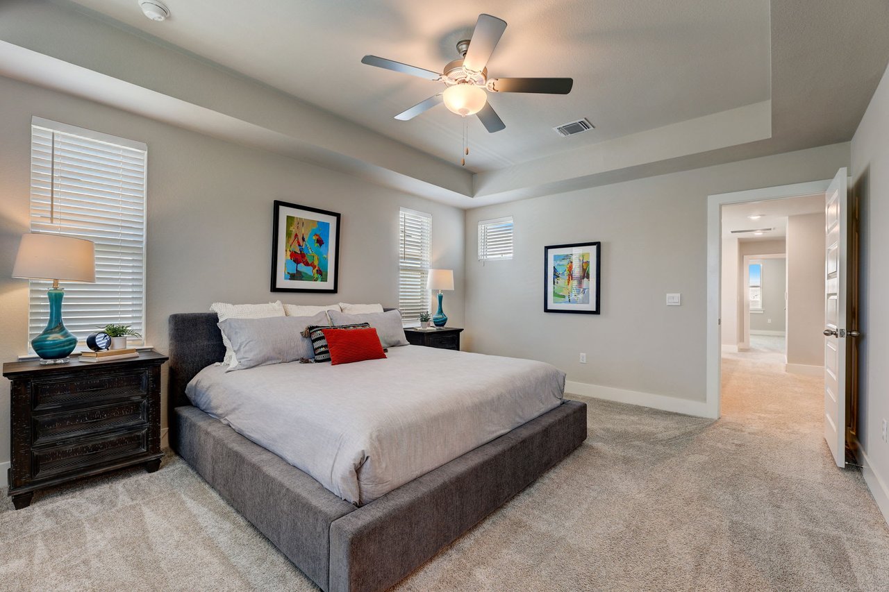 Stunning 2021 Meritage Home in Easton Park with FREE Solar Panels! Better Priced Than New Builds and Move-In Ready!